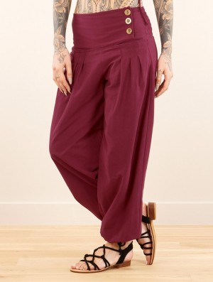 Toonzshop Ravija Harem Pants Byxor Dam Wine | AXMLT-9063